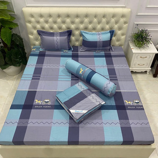 Ga gối chun trần cotton Hàn Quốc