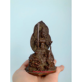 Tượng đồng Văn thù bồ tát ( 12 cm )