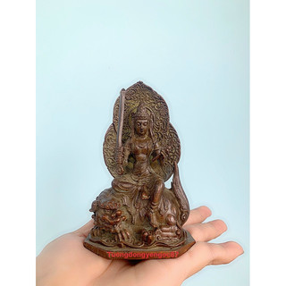 Tượng đồng Văn thù bồ tát