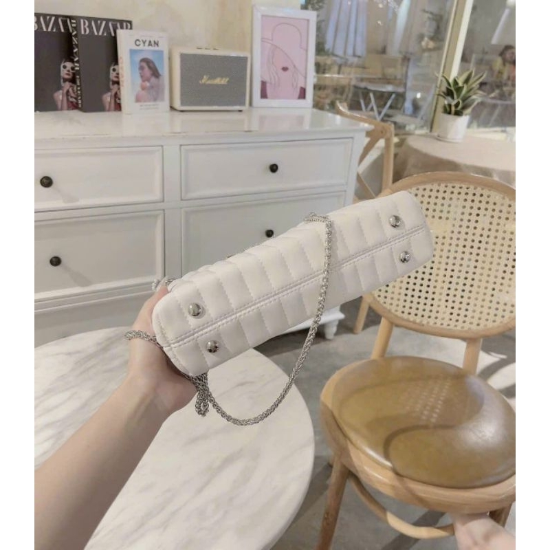 Túi xách nữ túi kẹp nách W.ang quai đính đá sag chảnh