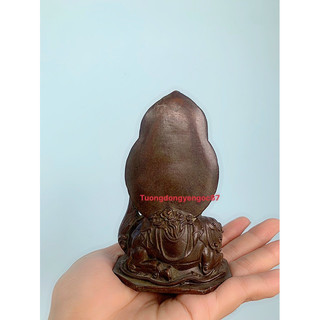Tượng đồng Văn thù bồ tát ( 12 cm )