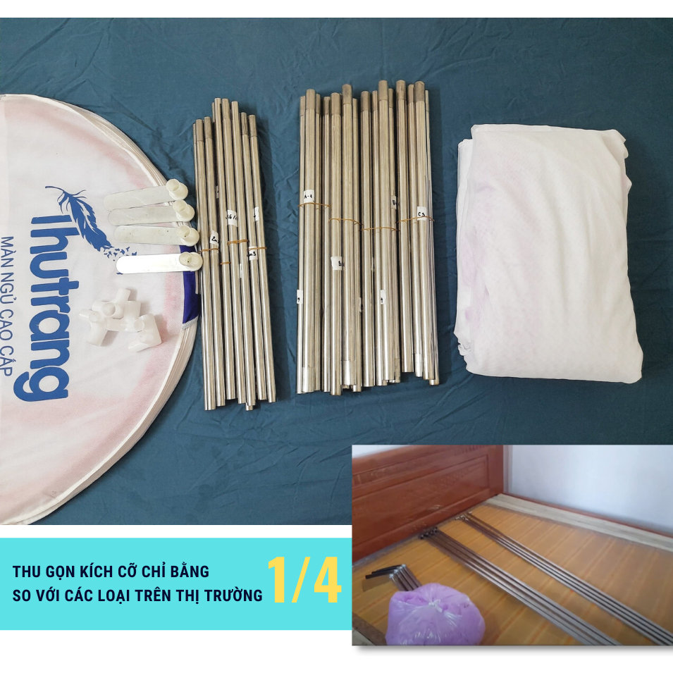 MÀN KHUNG 4 GÓC THU TRANG - KHÔNG KHOAN TƯỜNG- HÀNG CAO CẤP