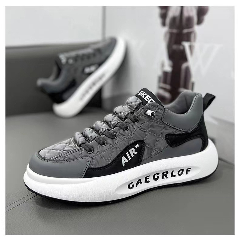 Giày Nam Sneaker, Sneaker Nam Hot Trend 2023 Giày Đế Bánh Mỳ Kiểu Dáng Thời Trang Cá Tính  - Giày QC