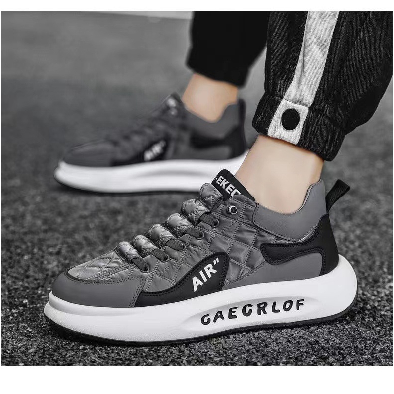 Giày Nam Sneaker, Sneaker Nam Hot Trend 2023 Giày Đế Bánh Mỳ Kiểu Dáng Thời Trang Cá Tính  - Giày QC