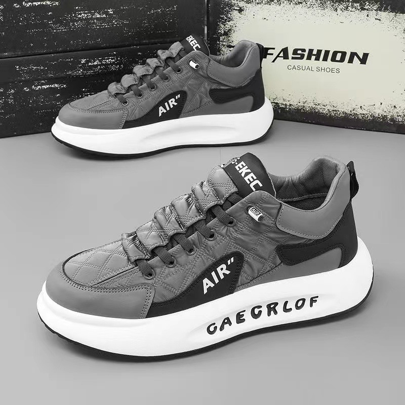 Giày Nam Sneaker, Sneaker Nam Hot Trend 2023 Giày Đế Bánh Mỳ Kiểu Dáng Thời Trang Cá Tính  - Giày QC