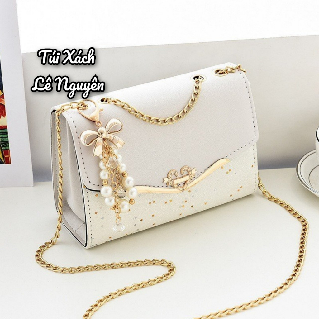 Túi Xách Nữ Đeo Chéo Đeo Vai Da Trơn Phong Cách Thời Trang NQWP  - K15