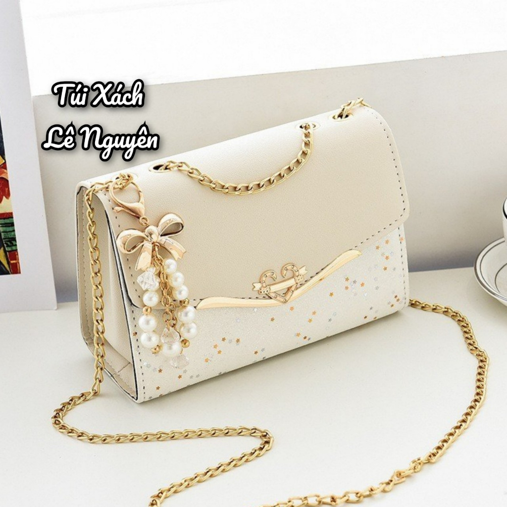 Túi Xách Nữ Đeo Chéo Đeo Vai Da Trơn Phong Cách Thời Trang NQWP  - K15