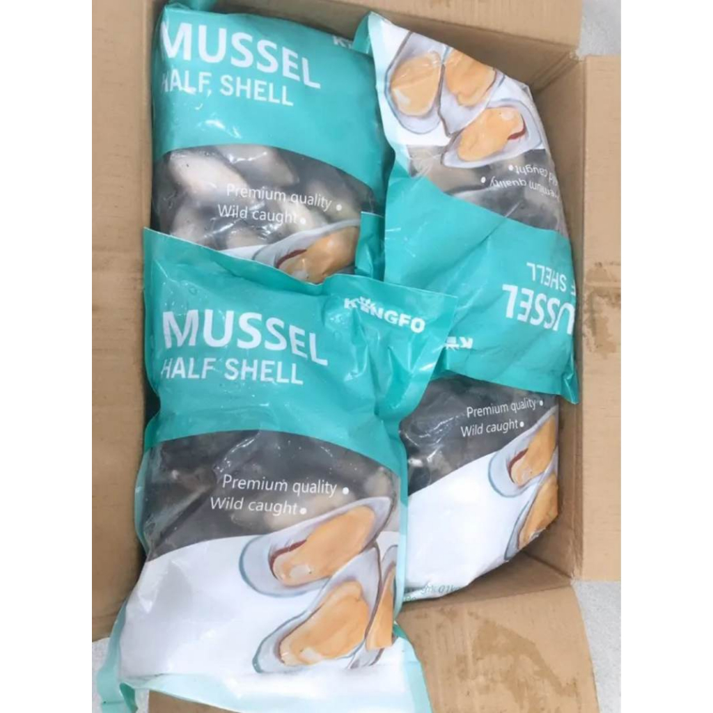 Vẹm Xanh nửa vỏ Newzealand 1kg