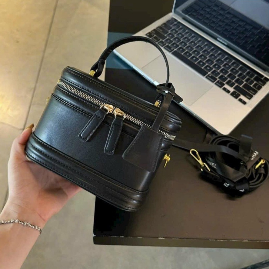 Túi xách nữ túi cốp đeo chéo da trơn sang chảnh