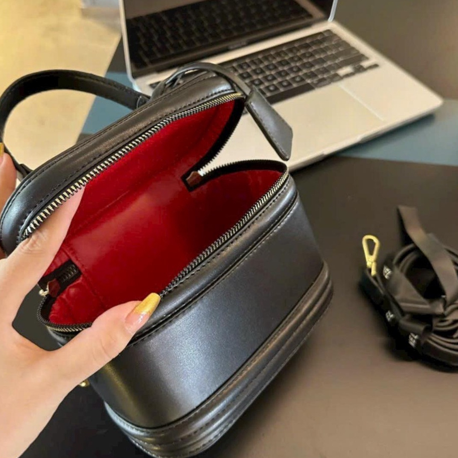 Túi xách nữ túi cốp đeo chéo da trơn sang chảnh