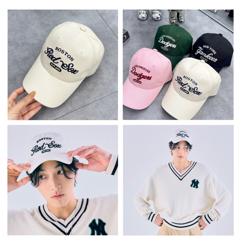 Mũ lưỡi trai M.L.B American Lettering Ball bản 2023