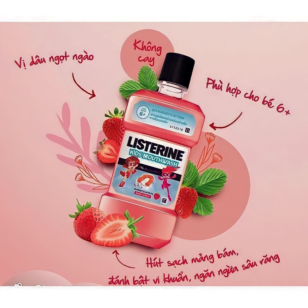 [ĐỦ LOẠI] Nước Súc Miệng Listerine Cool Mint Giúp Răng Trắng Sáng Và Thơm Miệng 750ml/250ml