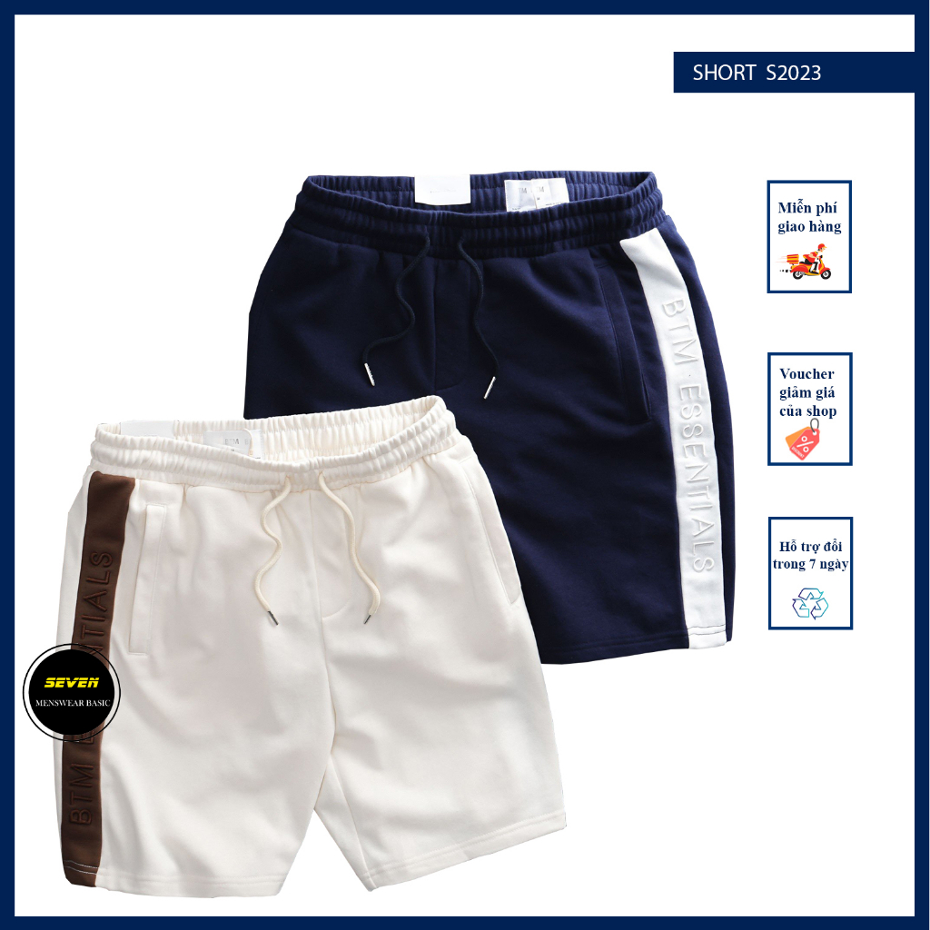 QUẦN SHORT THUN DA CÁ THÊU 100% / CHẤT COTTON SIÊU THOÁNG KHÍ SỢI VẢI TO SIZE (50 - 85Kg)