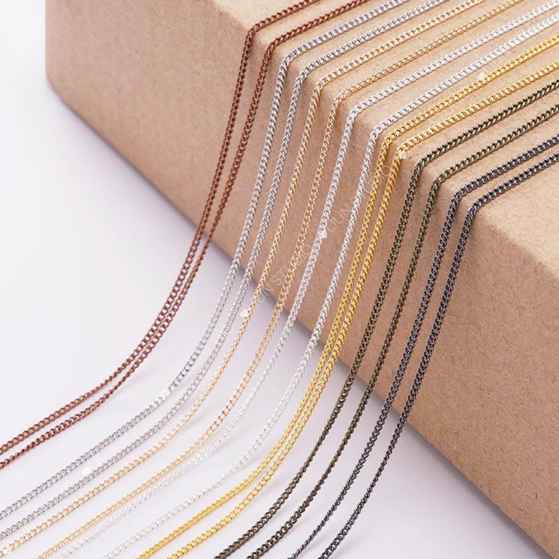 Cuộn dây xích làm dây chuyền thủ công