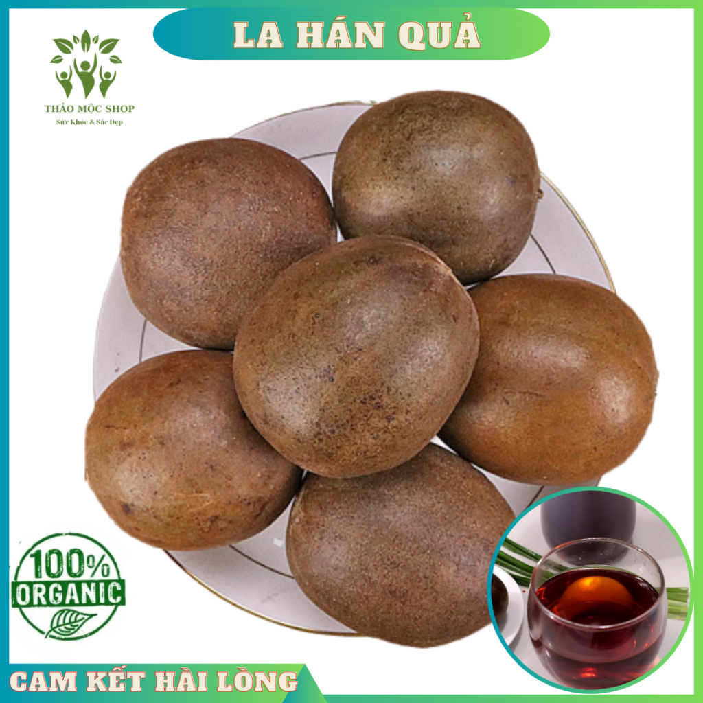 La Hán Quả Khô Hàng Đẹp Quả To Đều Thượng Hạng Giúp Thanh Nhiệt Giảm Stress
