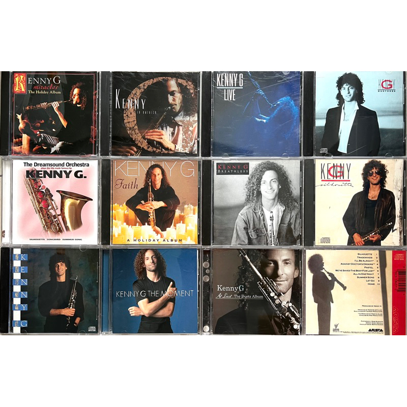 CD used - nghệ sĩ Kenny G (Jazz / Saxophone)