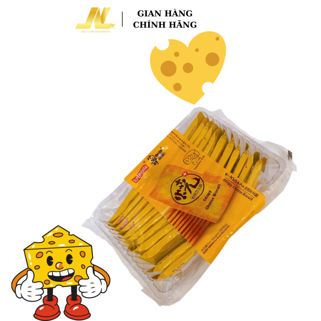 Bánh Quy Phô Mai Hiệu Super Viviga 288g