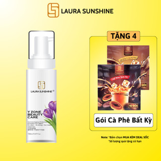 | Giảm 50% Date 11/2023 | Dung dịch vệ sinh phụ nữ nhuỵ hoa nghệ tây Laura Sunshine Y Zone Beauty Care 150ml