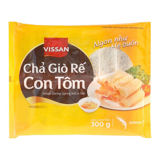 NEM/ CHẢ GIÒ RẾ CON TÔM VISSAN GÓI 300G