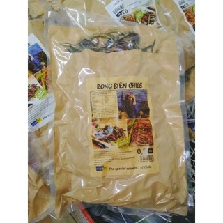 Rong biển chile loại 1 gói 500g tảo biển chile tảo xoắn chile loại thượng hạng cọng dài to