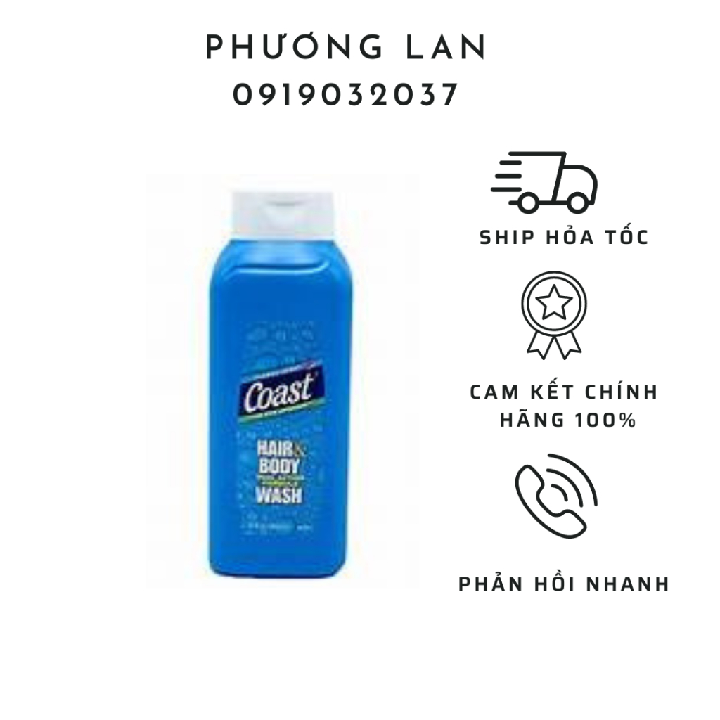 SỮA TẮM COAST 947ML