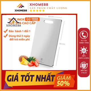Thớt inox 304 cao cấp kháng khuẩn (Hàng loại 1)