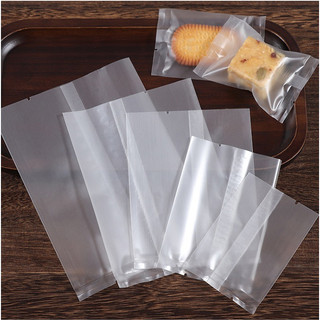 Túi bóng hàn miệng 7x10cm đựng trà hoa túi đựng bánh kẹo trắng mờ trắng trong, combo 100 túi bóng đựng bánh kẹo trà hoa