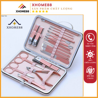 Bộ cắt móng tay chân 18 món Nail Care cao cấp tiện dụng