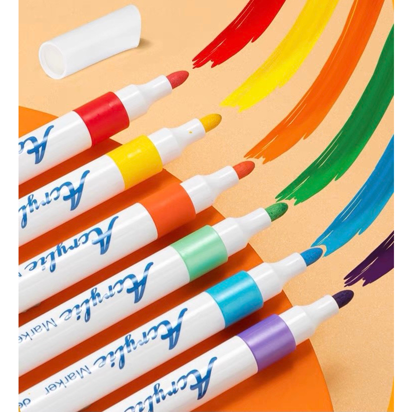 Màu acrylic pha sẵn  hãng Deli cho các bạn đam mê nghệ thuật