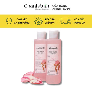  Toner Mamonde - Toner Diếp Cá - Nước Hoa Hồng Cung Cấp Độ Âm Mamonde Rose Water Toner Se Khít Lỗ Chân lông
