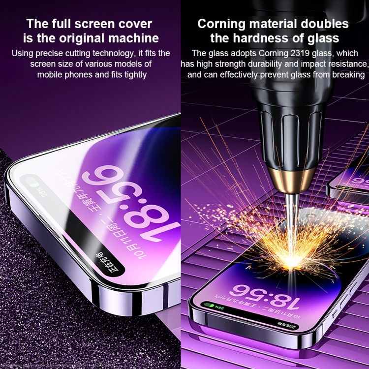 Kính Cường Lực Kingkong iP15  WK WTP-068 Corning 9D Curver HD Trong iP 13Pro 13Promax 14Pro 14Promax Hàng Chính Hãng