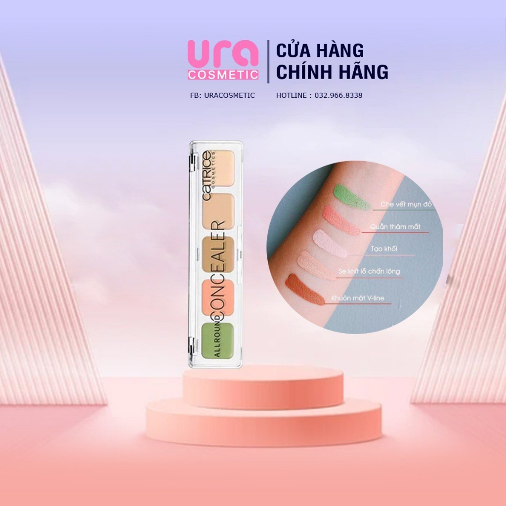 Bảng che khuyết điểm 5 ô CATRICE Allround Concealer Palette