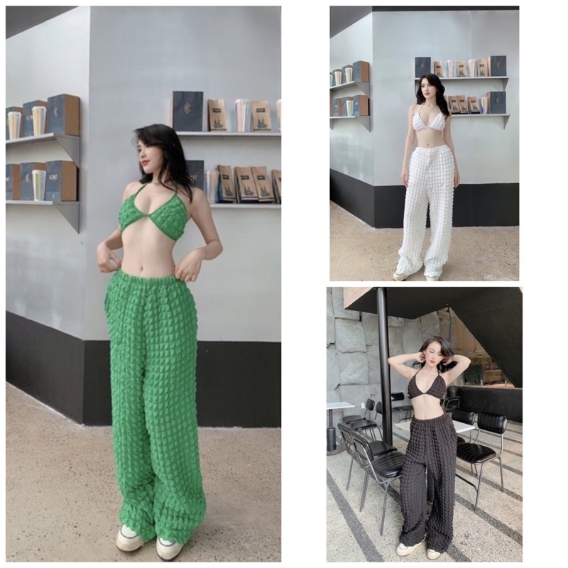 Set Bikini 3 Món Chất Xốp Hot Trend Cực Sang Chảnh