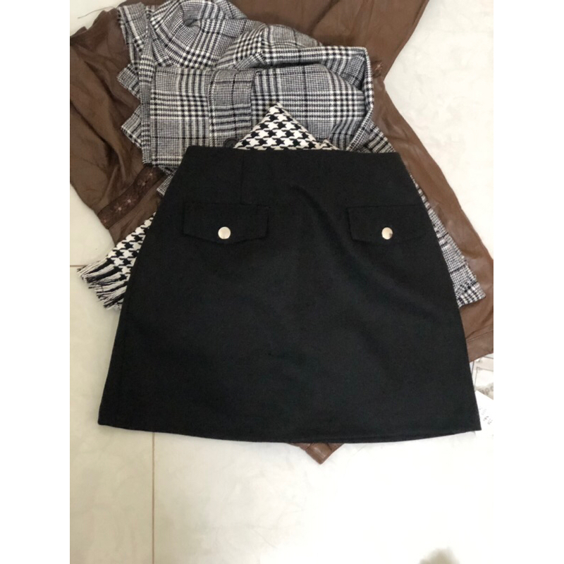 Chân váy chữ A Cchat