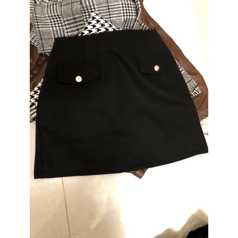 Chân váy chữ A Cchat