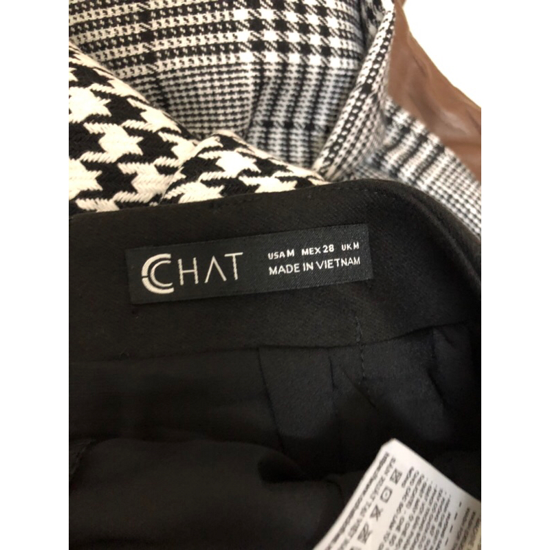 Chân váy chữ A Cchat