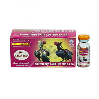 Tăng lực gà đá CARNITOSAL chai 10ml