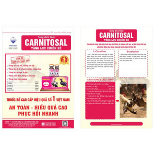 Tăng lực gà đá CARNITOSAL chai 10ml