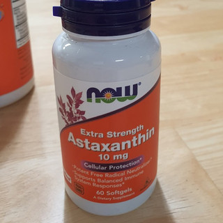 Astaxanthin | tăng sức đề kháng, viên uống chống lão hoá now astaxanthin - 10mg 60 viên - nhập khẩu mỹ chất lượng cao