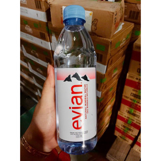 Thùng nước khoáng Pháp - Evian 500ml (24 chai x 500ml)