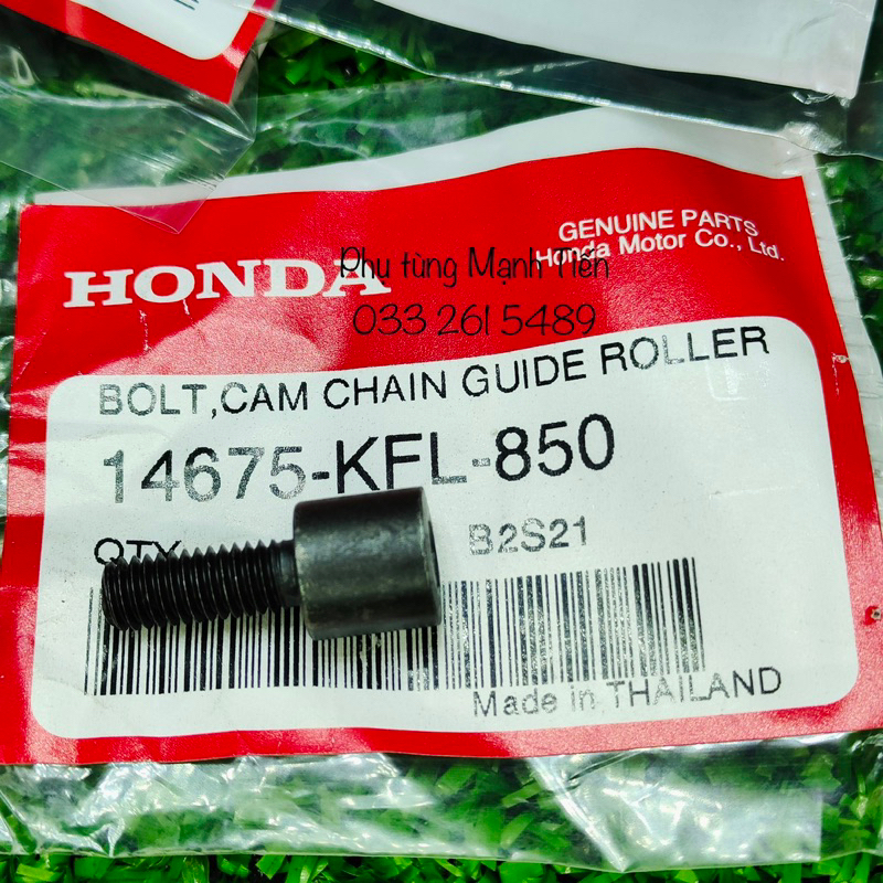 Ốc bánh đỡ sên cam 110 mã 14675KFL850 chính hãng Honda