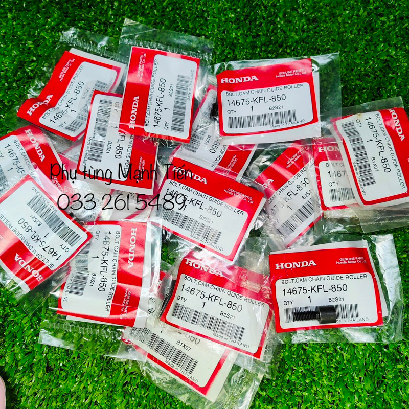 Ốc bánh đỡ sên cam 110 mã 14675KFL850 chính hãng Honda