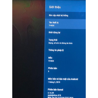 box android tivi android 9