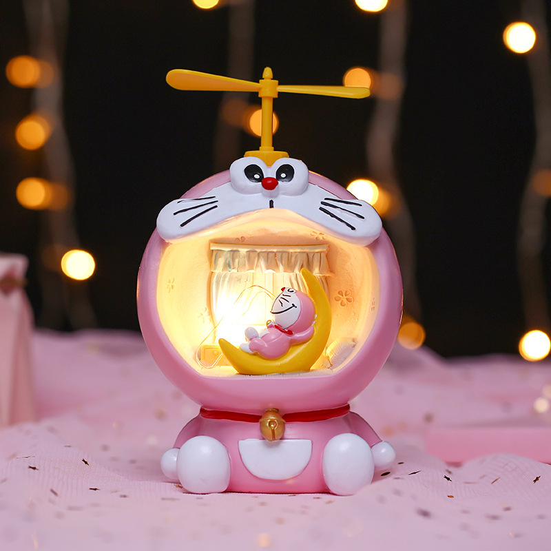 Đèn ngủ Doraemon phát sáng trang trí cho kệ bàn làm viêc siêu dễ thương | BigBuy360 - bigbuy360.vn