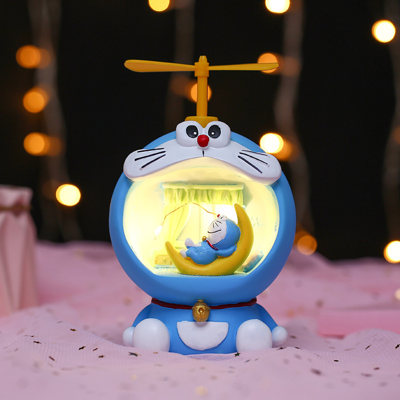 Đèn ngủ Doraemon phát sáng trang trí cho kệ bàn làm viêc siêu dễ thương | BigBuy360 - bigbuy360.vn