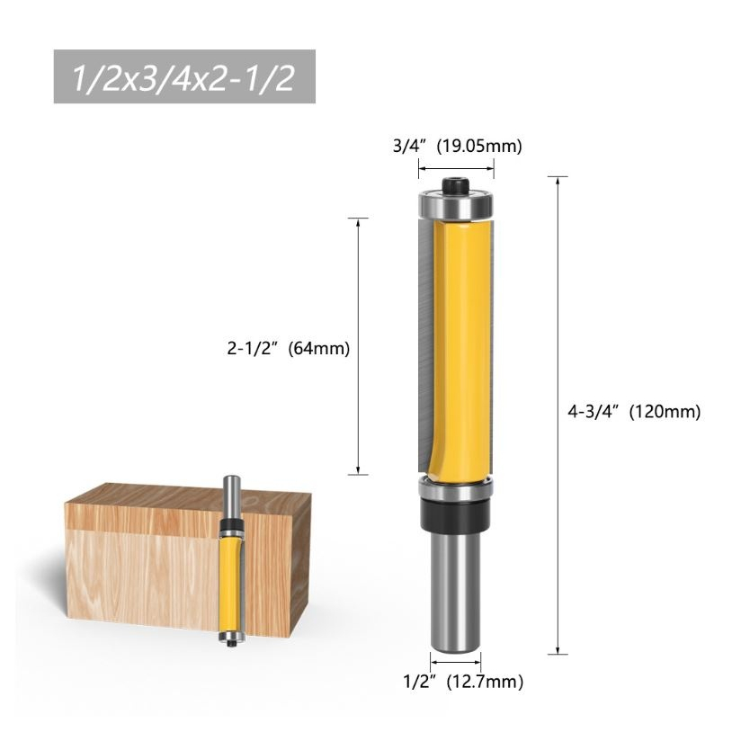 Mũi lấy nền 2 bi trên dưới muwang , mũi phay gọt độ cong - 1/2*3/4*2-1/2 - 1 mũi