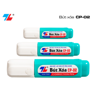 Bút xoá nước Deli/ Thiên Long nhiều loại 5ml/ 7ml- Vết xóa bền, nhanh khô, đầu ngòi không gỉ