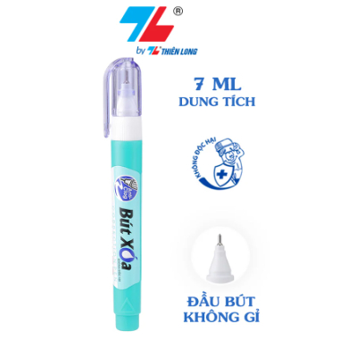 Bút xoá nước Deli/ Thiên Long nhiều loại 5ml/ 7ml- Vết xóa bền, nhanh khô, đầu ngòi không gỉ
