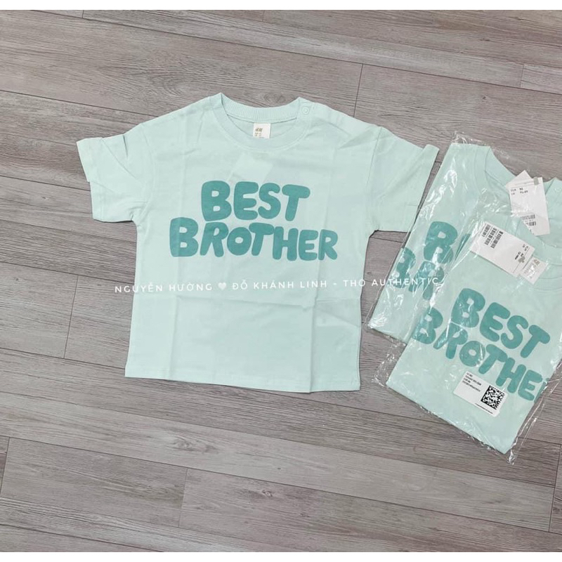 Áo phông cộc tay cho bé HM auth