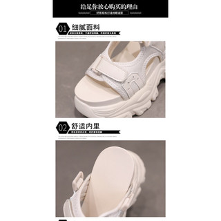 (SẴN ĐEN 38,39) Sandal thời trang cao cấp đế 10,5cm (ẢNH THẬT)